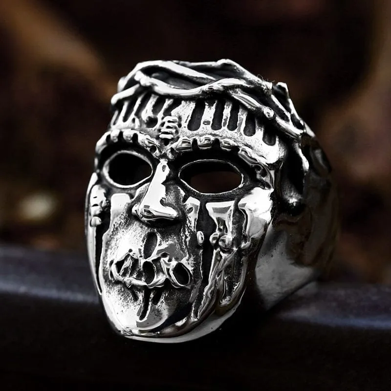 Punk-Skelett-Ring für Herren