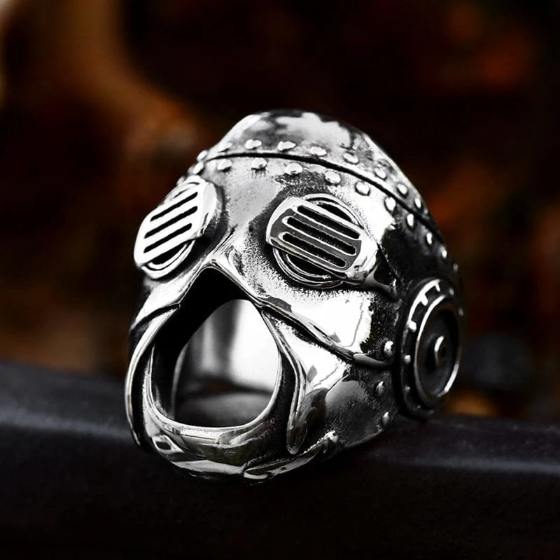 Punk-Skelett-Ring für Herren