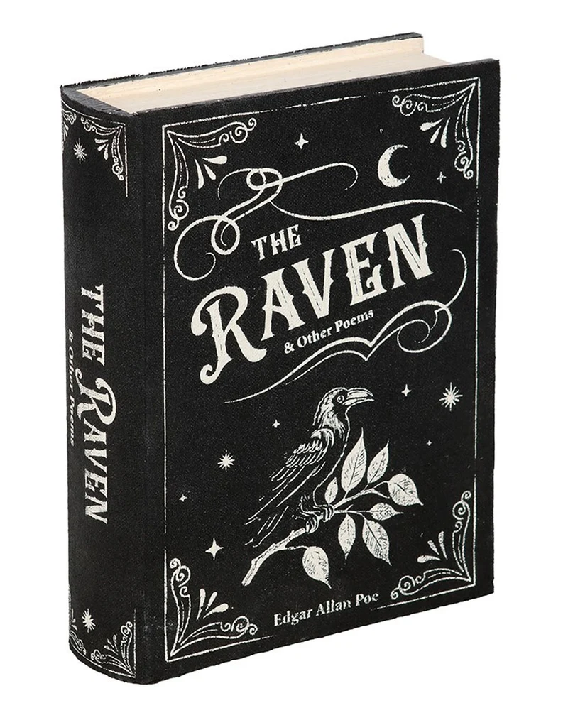 Mystery Raven Box in Buchform 21cm