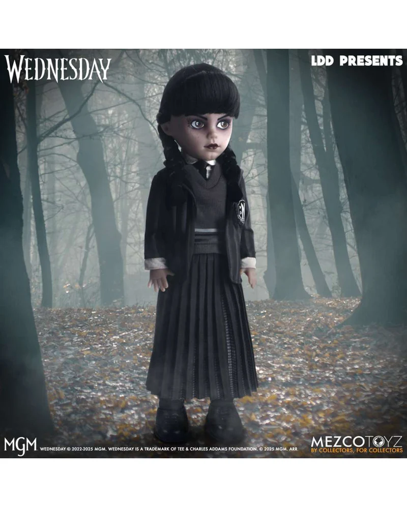 Wednesday Nevermore Academy Unifom LDD 25cm