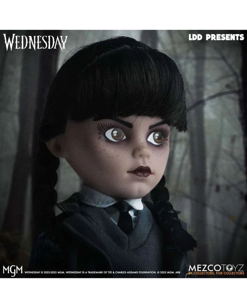 Wednesday Nevermore Academy Unifom LDD 25cm