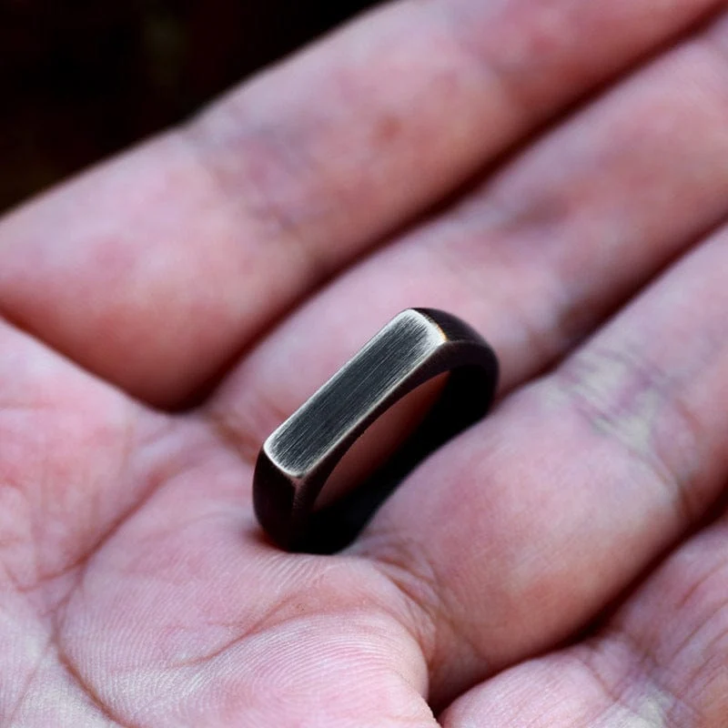 Vintage-Punk-Ring für Herren
