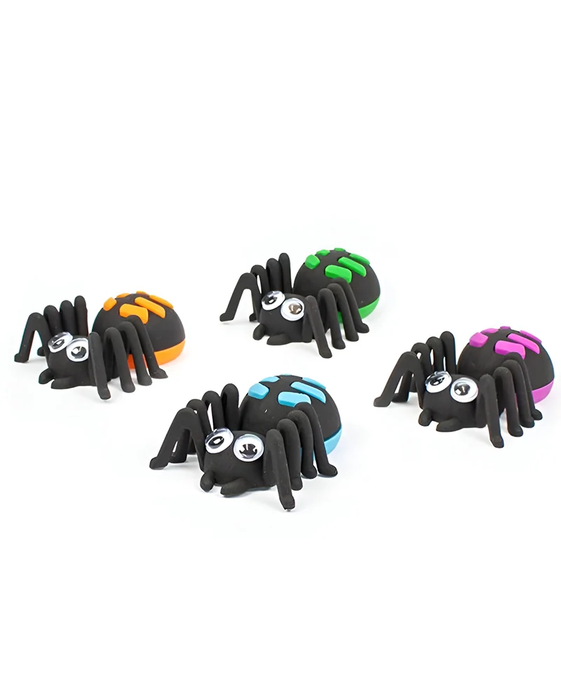 Spinne mit Wackelaugen als Radierer 6cm