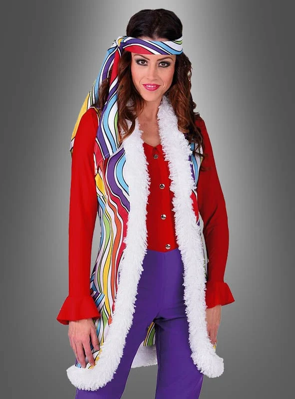 Hippie Weste Rainbow