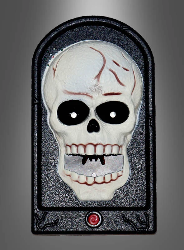 Türklingel Skelett Totenschädel Halloween