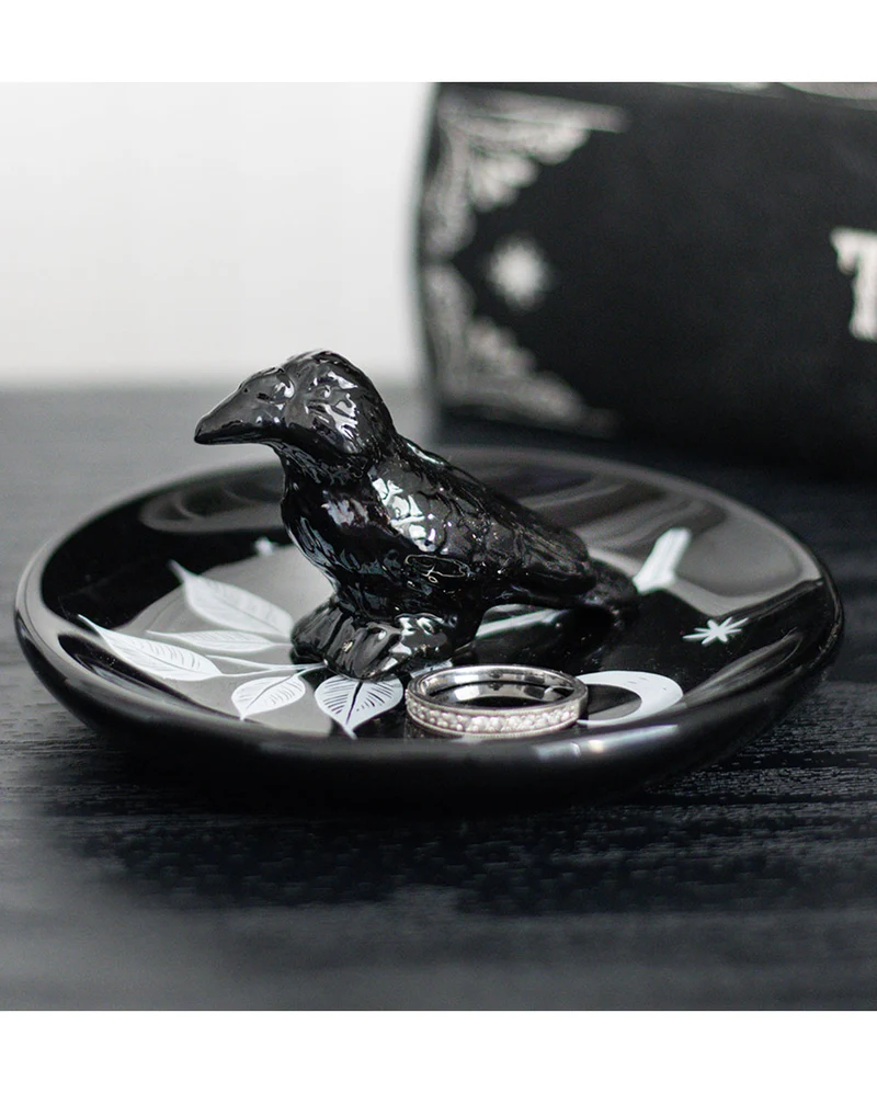 Mystic Raven Schmuckteller 10cm Ø