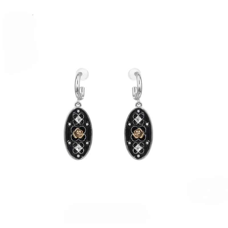 Damen-Ohrring „Punk Rose“ mit Diamanten