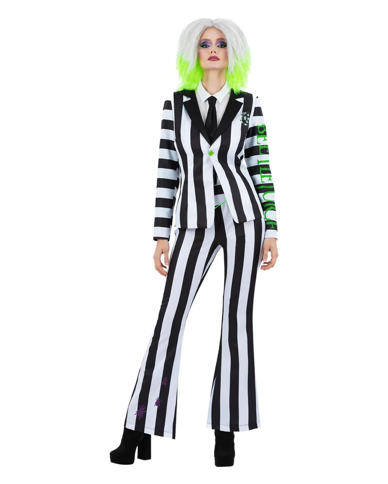 Beetlejuice Damen Kostümanzug