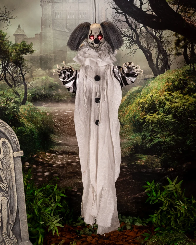 Splatter Sparky Horrorclown Halloween Animatronic 110cm