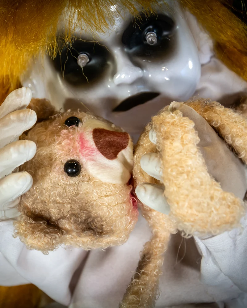 Teddybär Killing Sally - Die Untote Geisterpuppe 50cm