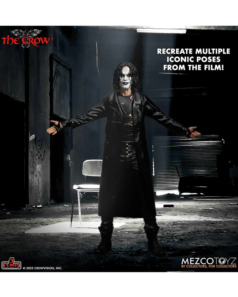 The Crow 5 Points Deluxe Actionfigur Set 10cm