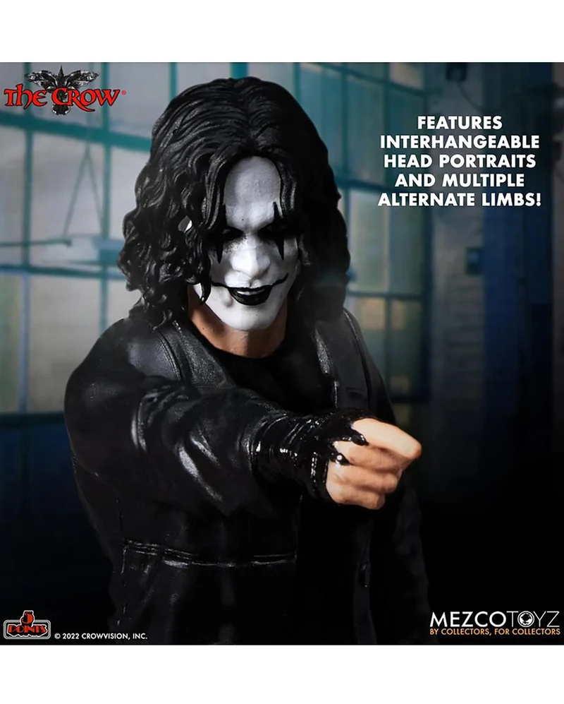 The Crow 5 Points Deluxe Actionfigur Set 10cm