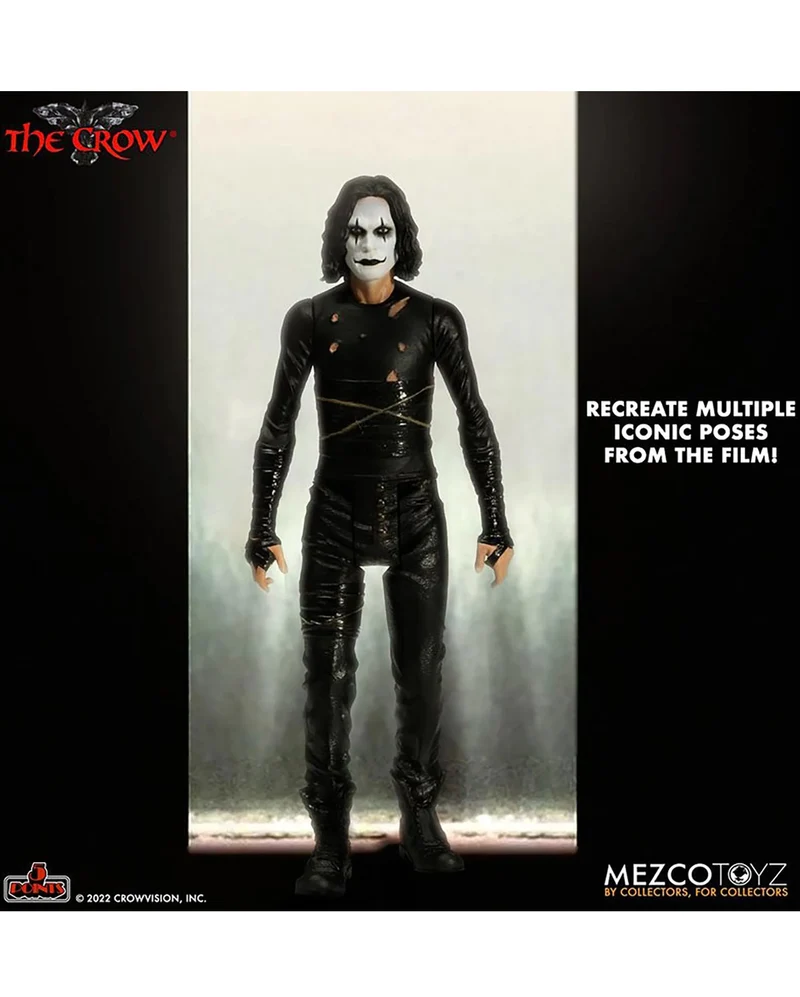 The Crow 5 Points Deluxe Actionfigur Set 10cm