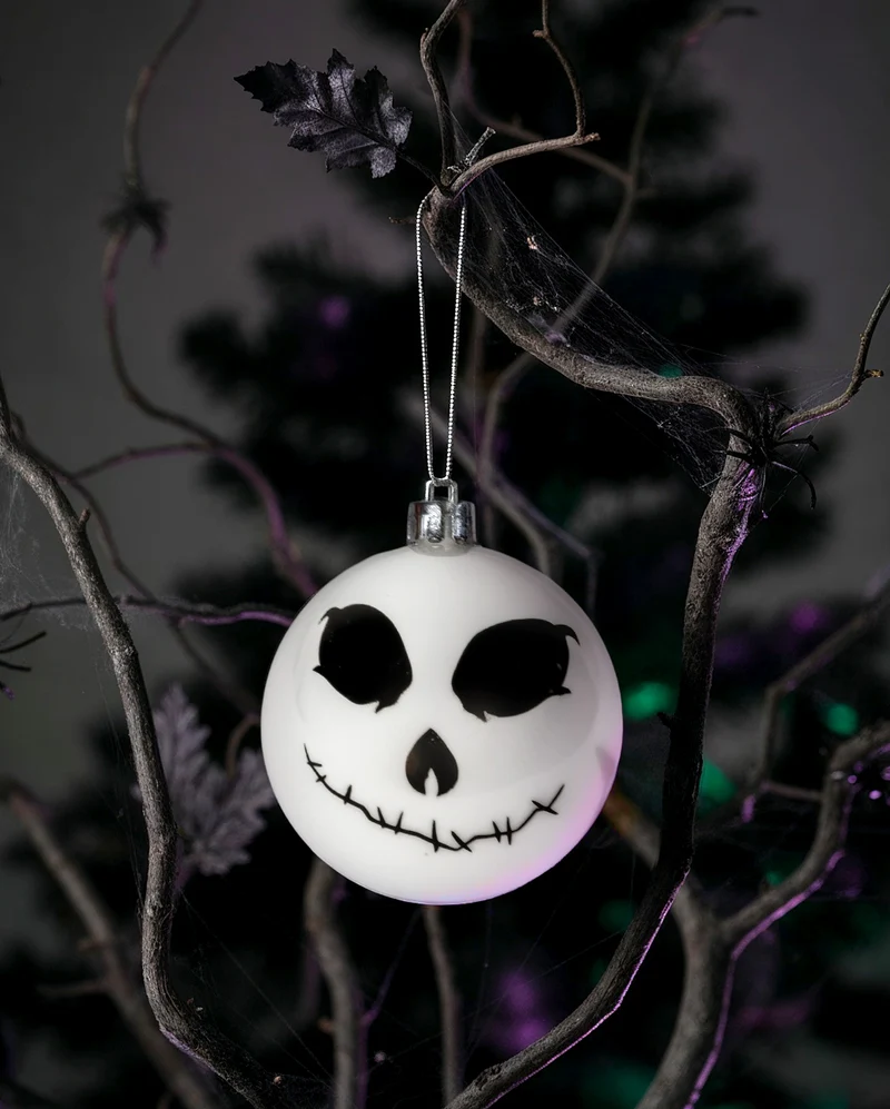 Skeleton Christbaumkugeln Ø 6cm - 6 Stück