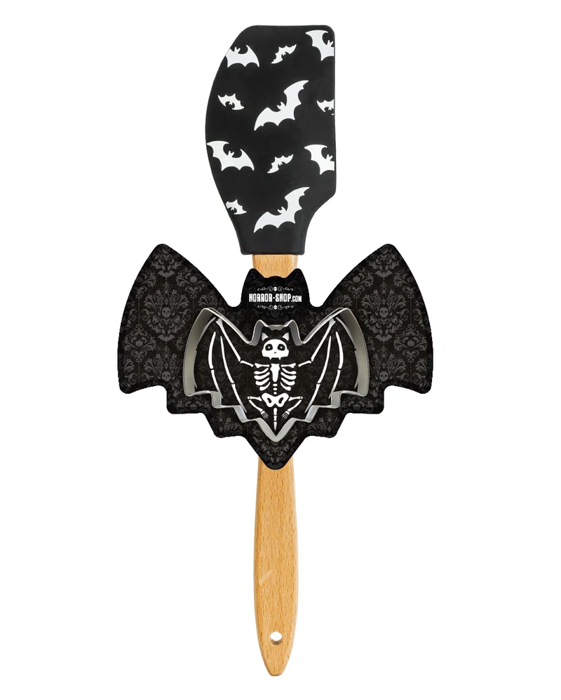Fledermaus Plätzchen Ausstecher & Fledermaus Teigschaber