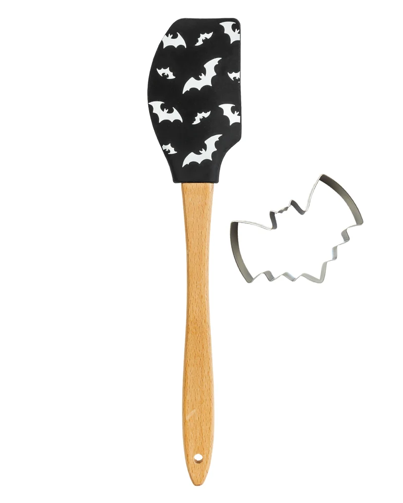 Fledermaus Plätzchen Ausstecher & Fledermaus Teigschaber