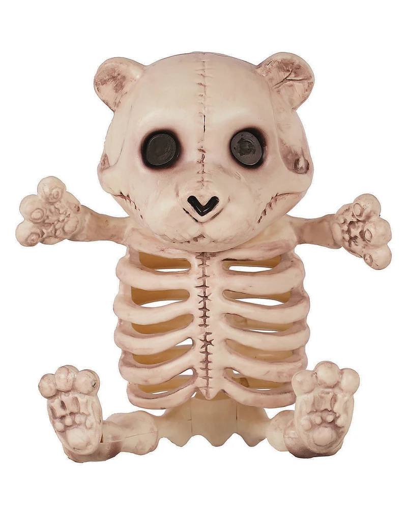 Sitzendes Teddybär Skelett 36cm