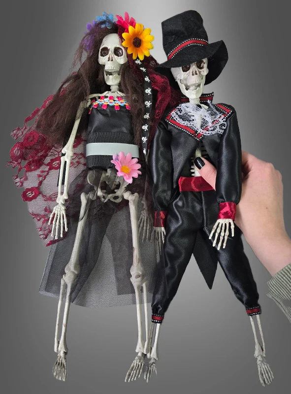 Tag der Toten Voodoo Puppe 42 cm Braut oder Bräutigam