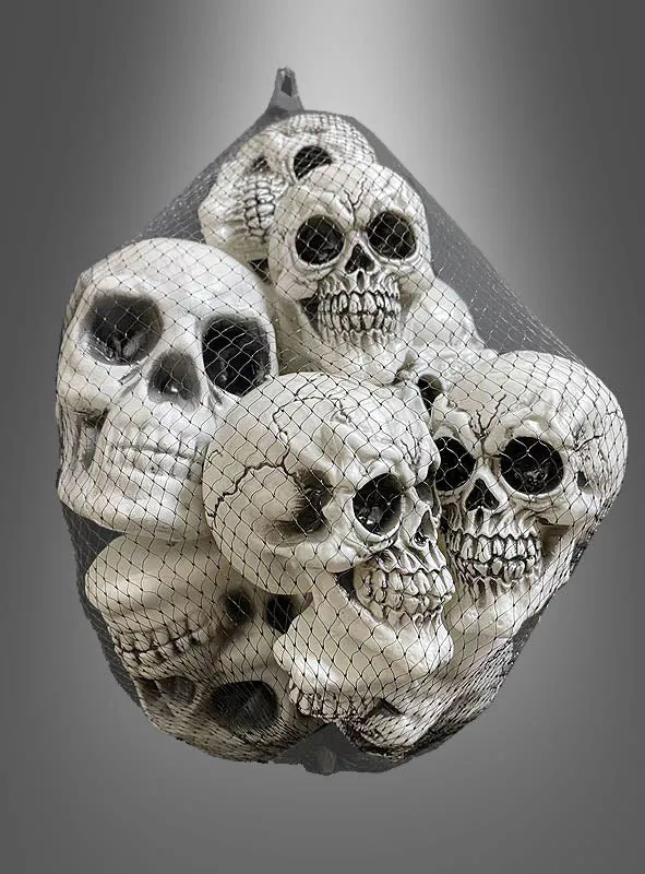 Totenkopf Halloween Deko 12 Teile
