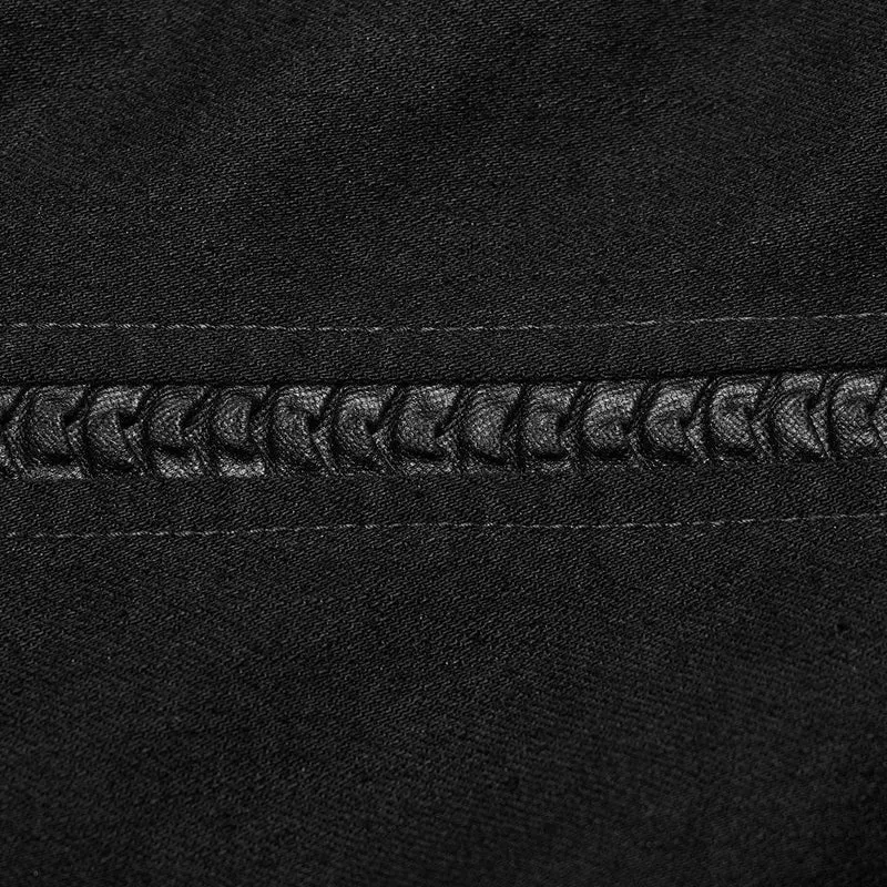 Unregelmäßiger Punk-Mantel mit Stehkragen für Damen
