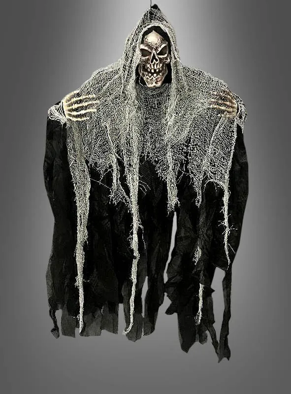 Kleiner Reaper Skelett Halloween Deko 90cm