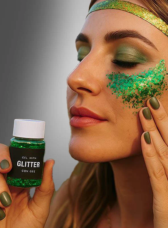 Glittergel Makeup versch. Farben