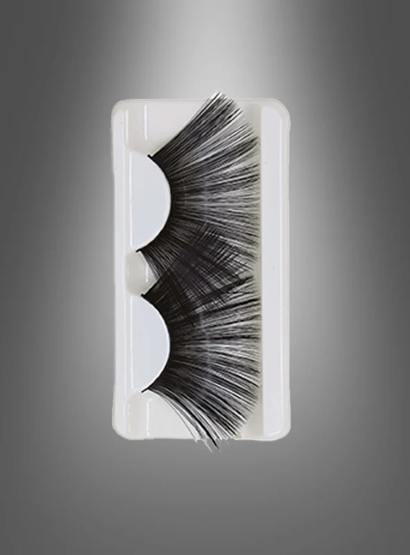 Lange schwarze Wimpern selbstklebend