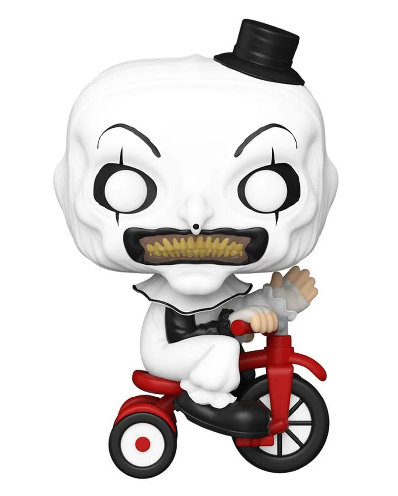 Terrifier Art the Clown with Bike Funko POP! Figur 9cm