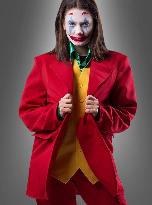 Roter Anzug für Joker Outfit