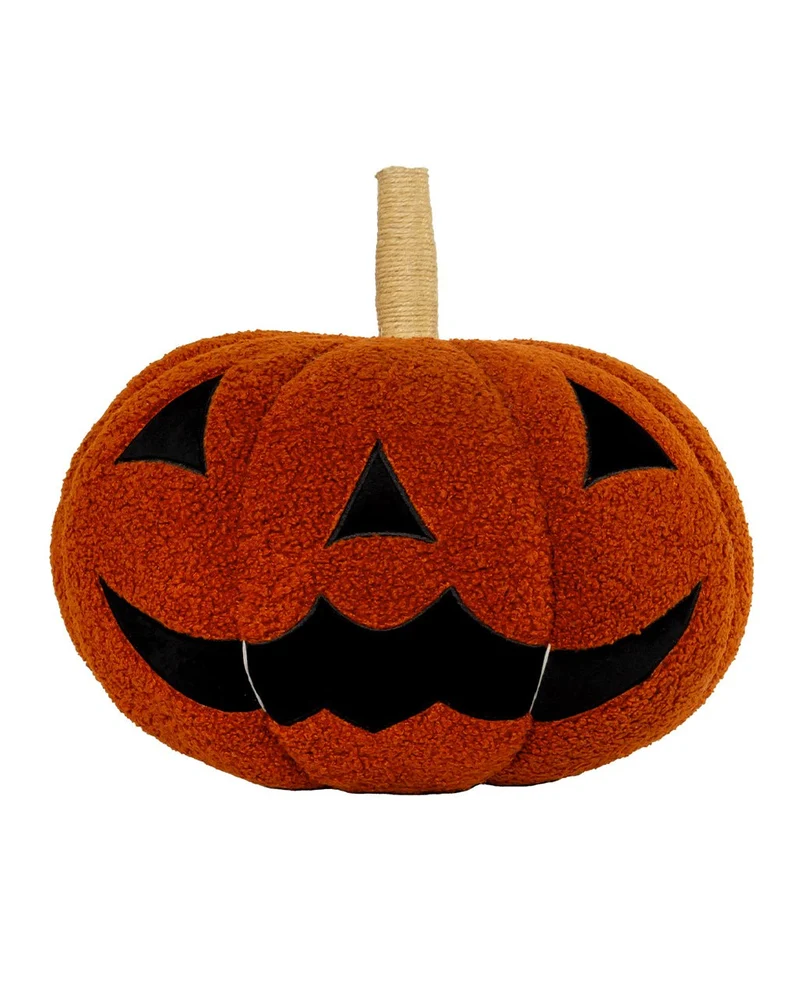 Halloween Kürbis Dekokissen Ø 34cm