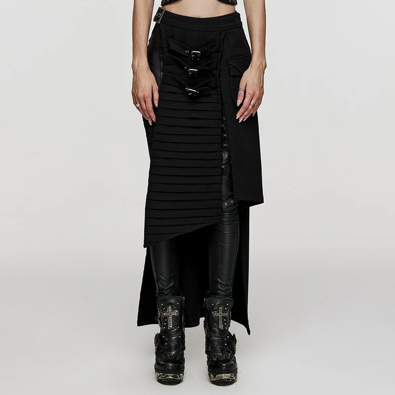 Unregelmäßiger, geraffter, geteilter Punk-Rock für Damen