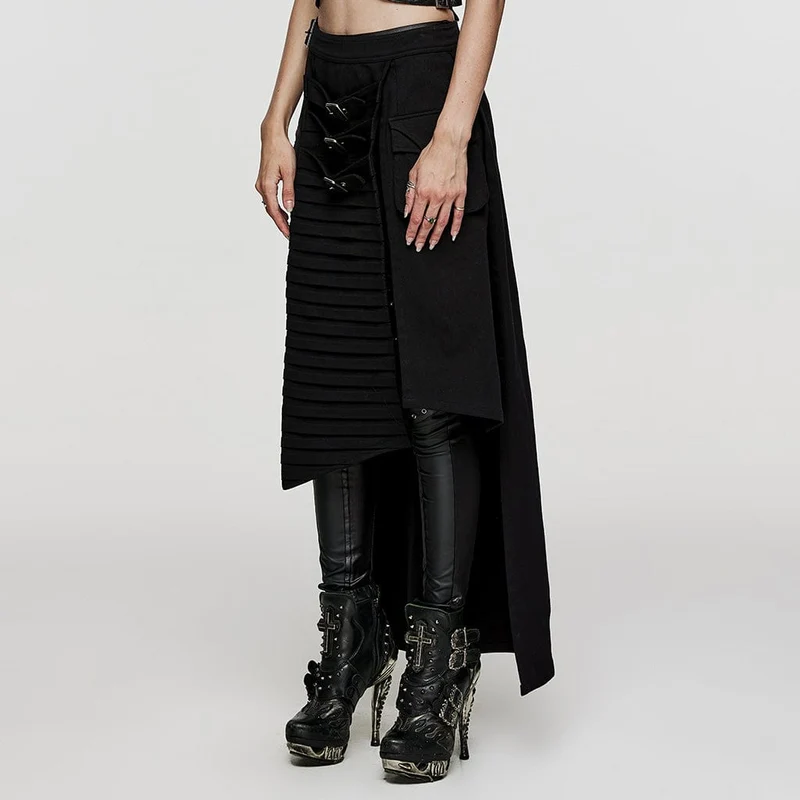Unregelmäßiger, geraffter, geteilter Punk-Rock für Damen