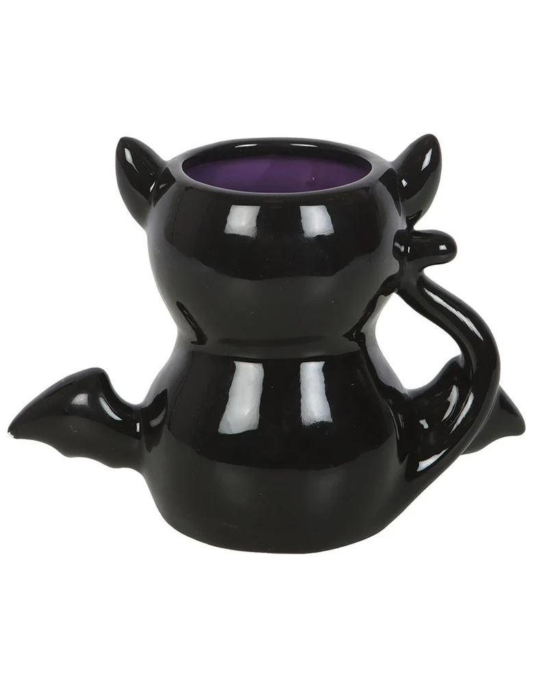 „Cute & Creepy“ Bat Cat Kaffeebecher