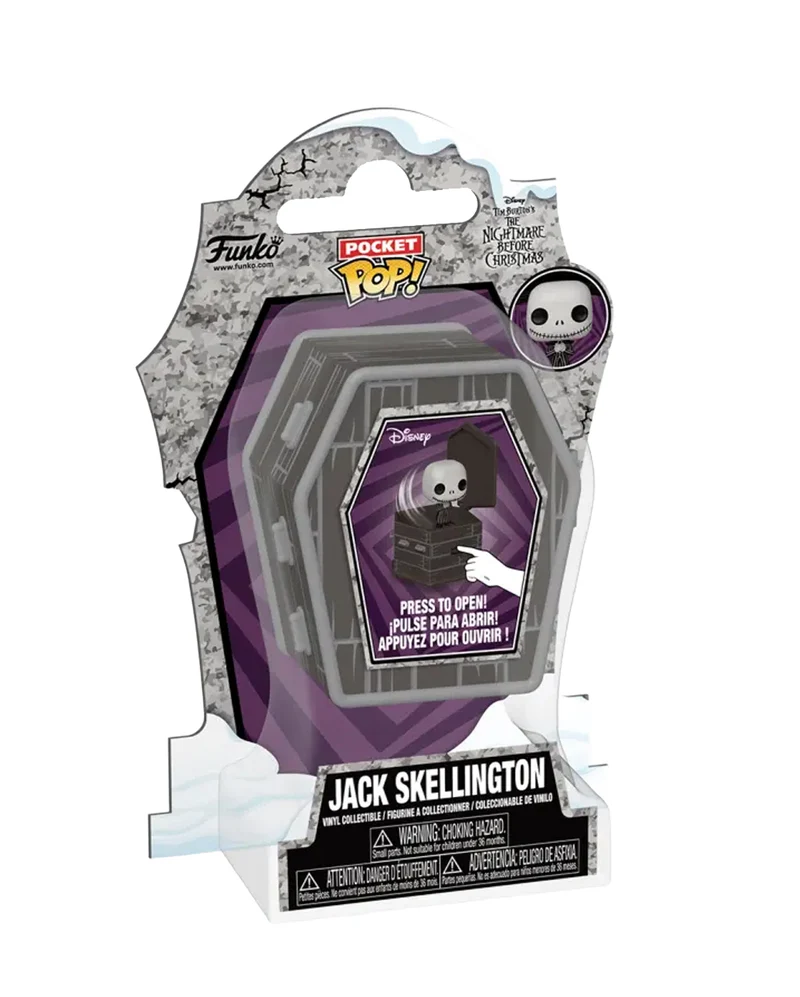 TNBC Jack Skellington Coffin Pocket Funko POP! Figur 6cm