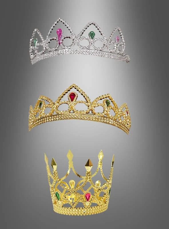 Prinzessin Krone gold oder silber