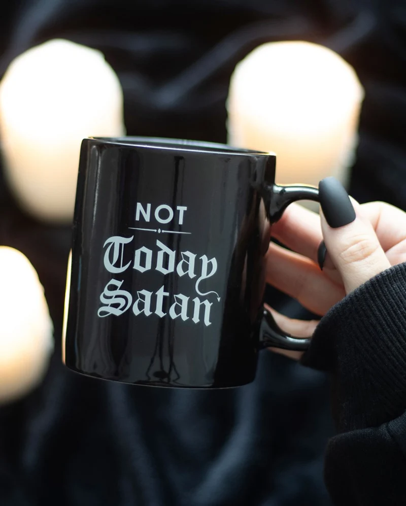 „Not Today Satan“ Kaffeebecher 300ml