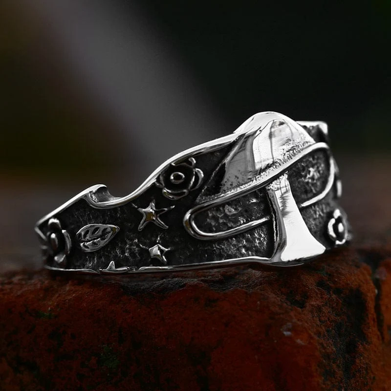 Herren-Punk-Pilz-Sternring