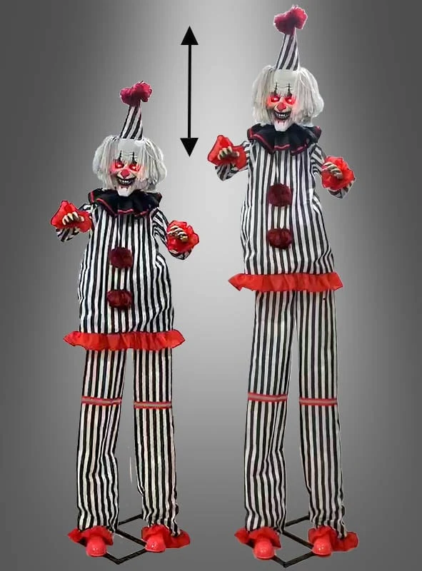 Hochfahrender Horror Clown 260-300cm Animatronics