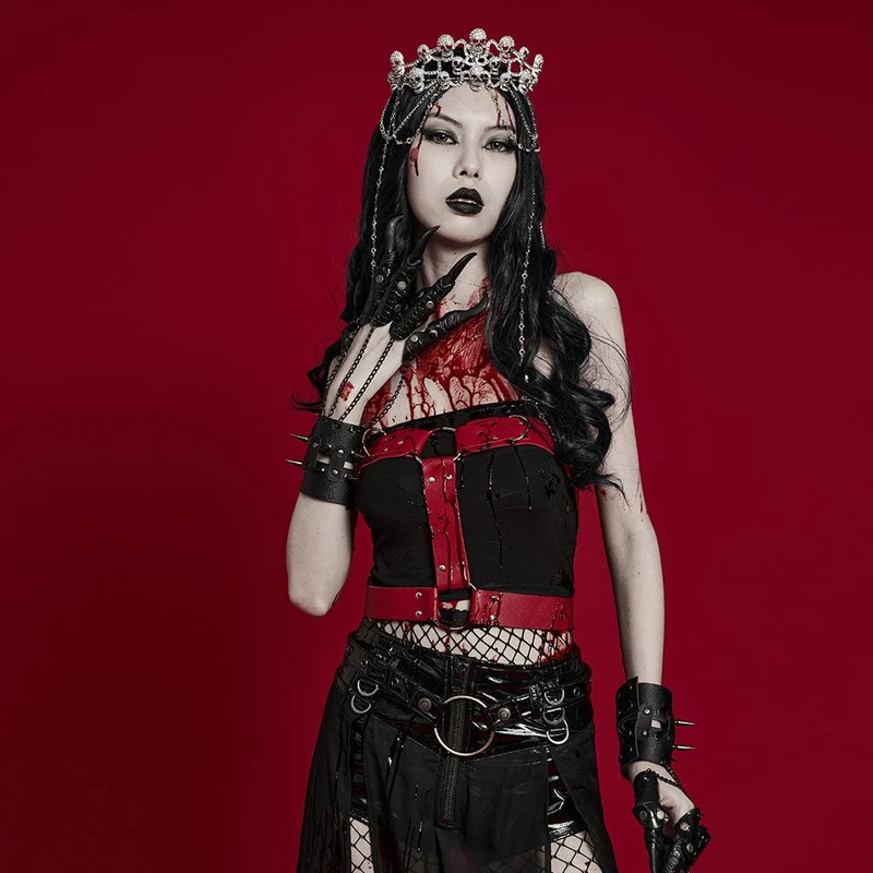 Gothic-Schädelkrone für Damen