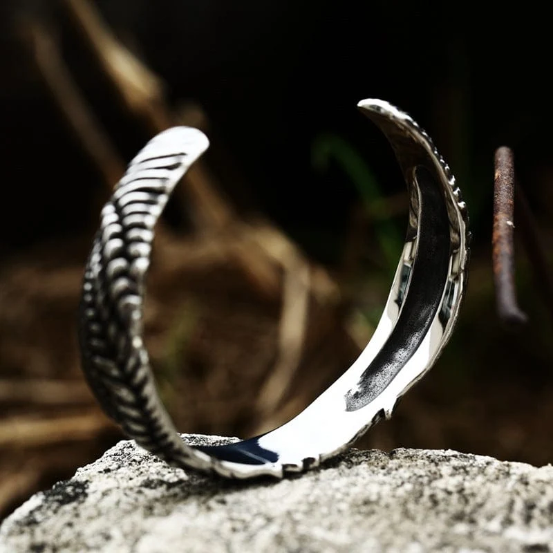Offenes Punk-Schlangenarmband für Herren