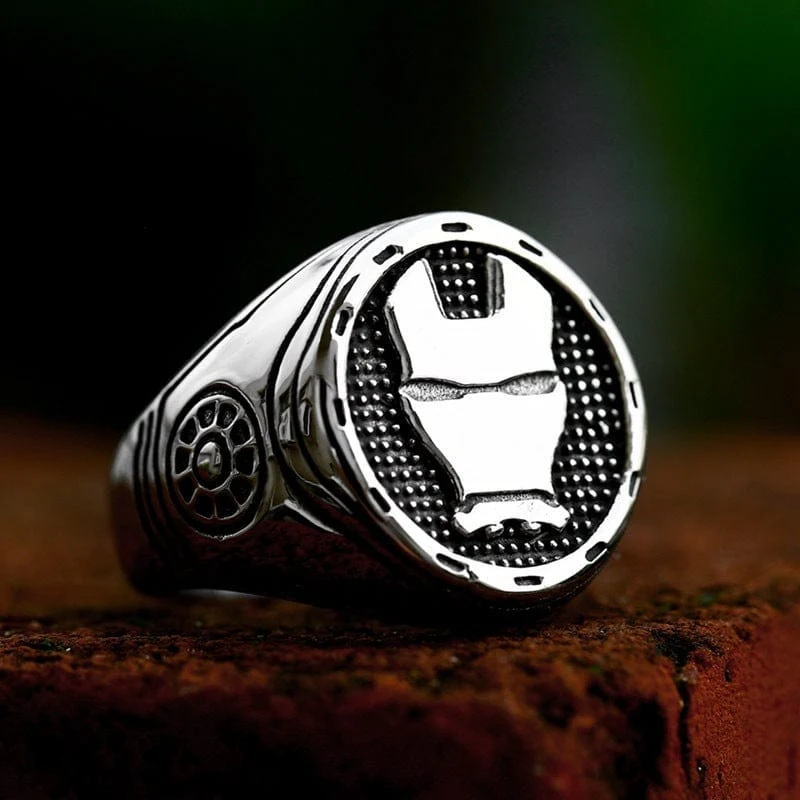 Herren-Punk-Mann-Ring
