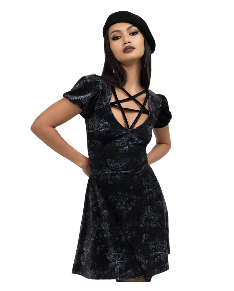 KILLSTAR Moonlit Pentacle Kleid
