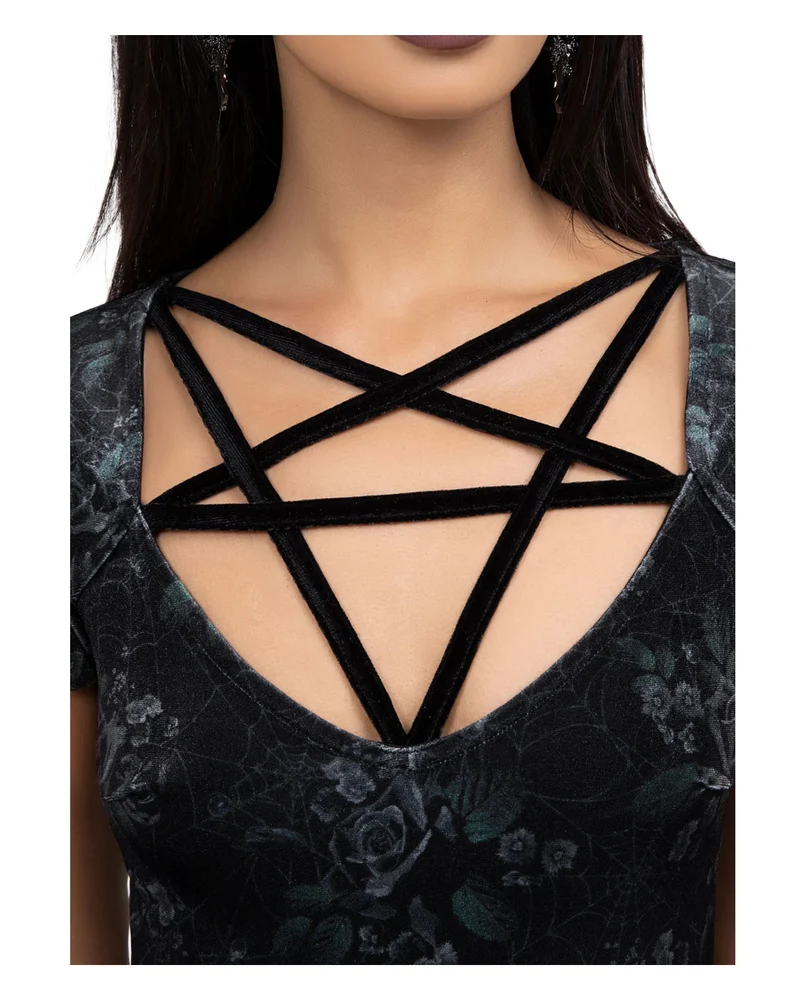 KILLSTAR Moonlit Pentacle Kleid