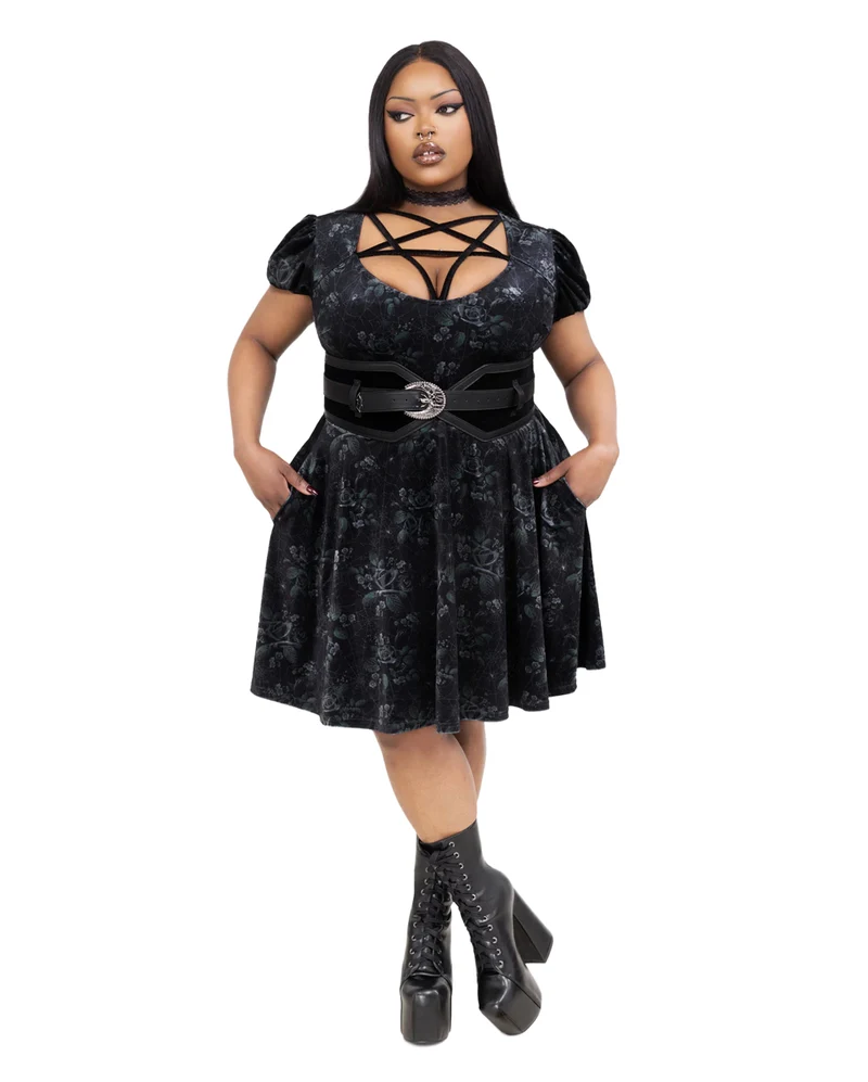KILLSTAR Moonlit Pentacle Kleid
