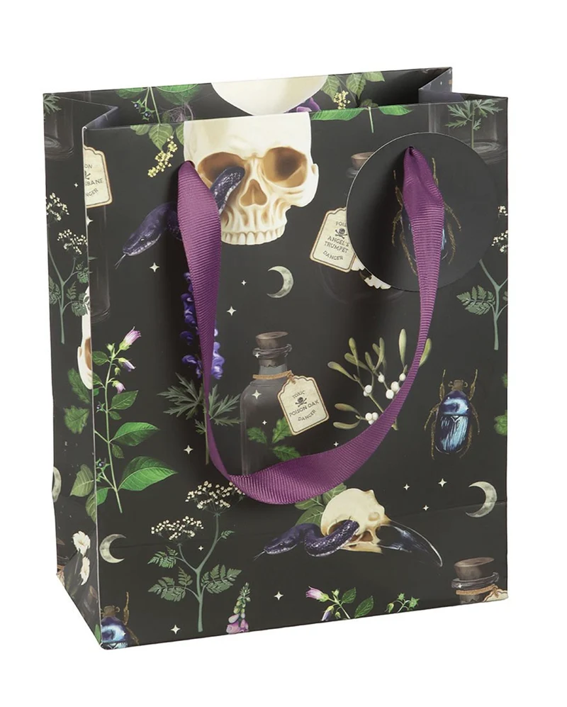 Venom & Vines Gothic Geschenktüte 23cm
