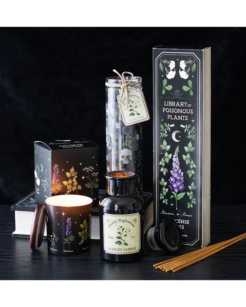 80 St. „Giftpflanzen" Räucherstäbchen 4 Sorten