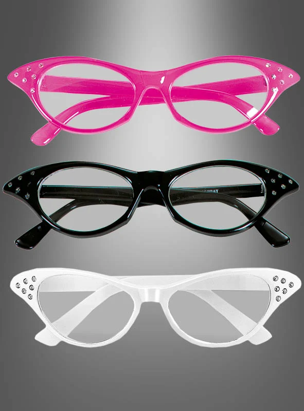 50er Jahre Brille Vintage Look