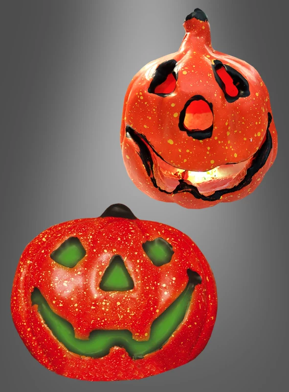 Kürbis mit Licht Halloween Dekoration