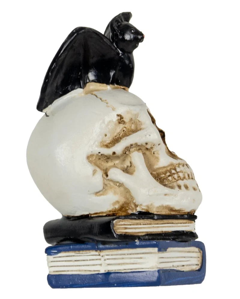 Fledermaus & Totenkopf Dekofigur 10cm