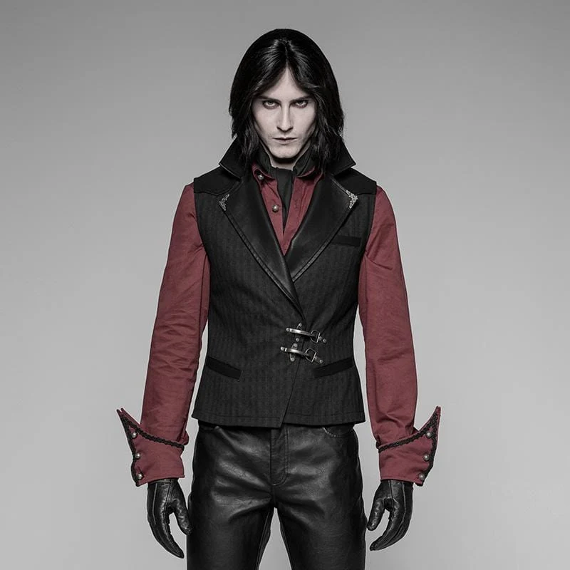 Herren Steampunk Crossover Weste